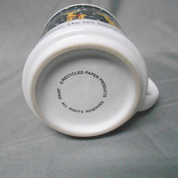 Recycled Paper no business like snow business mug - Picture 5 of 5